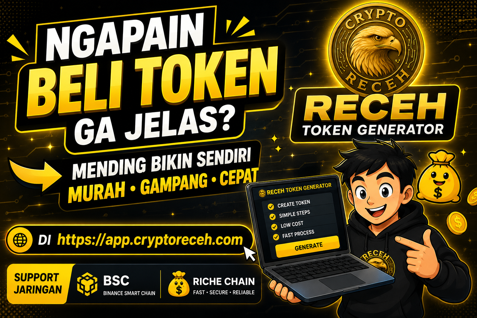 membuat token kripto sendiri